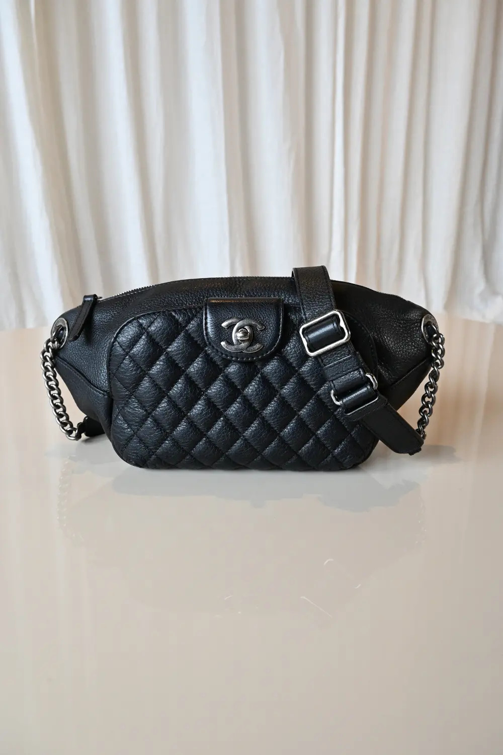 Chanel Casual Rock waist bag | black