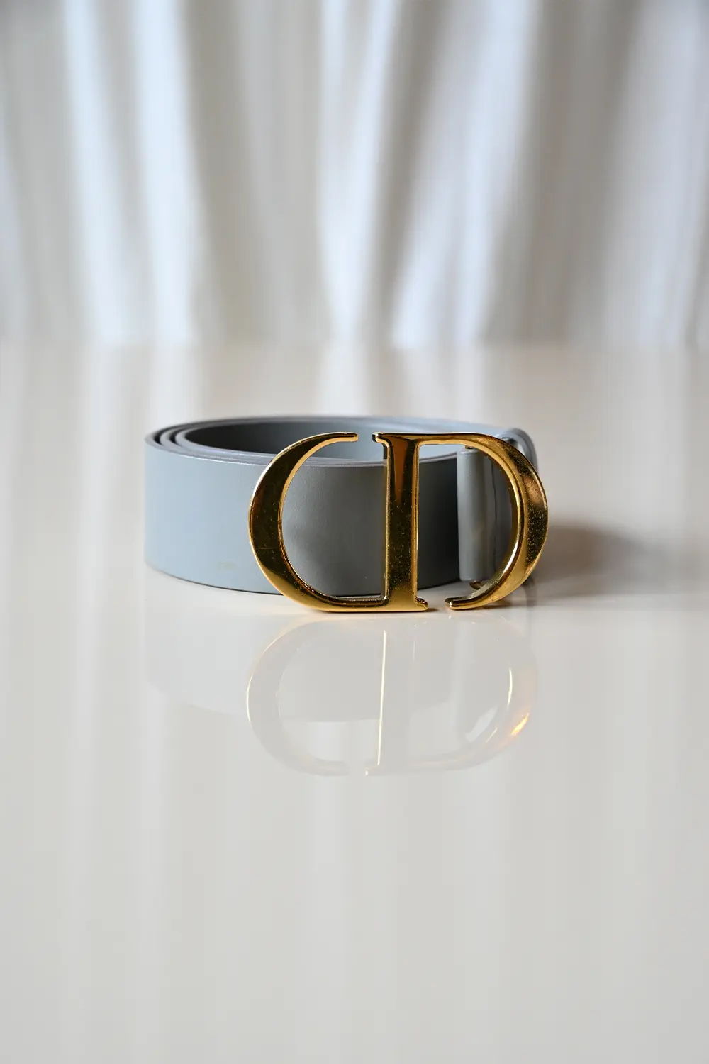 Dior 30 Montaigne Belt | Grey